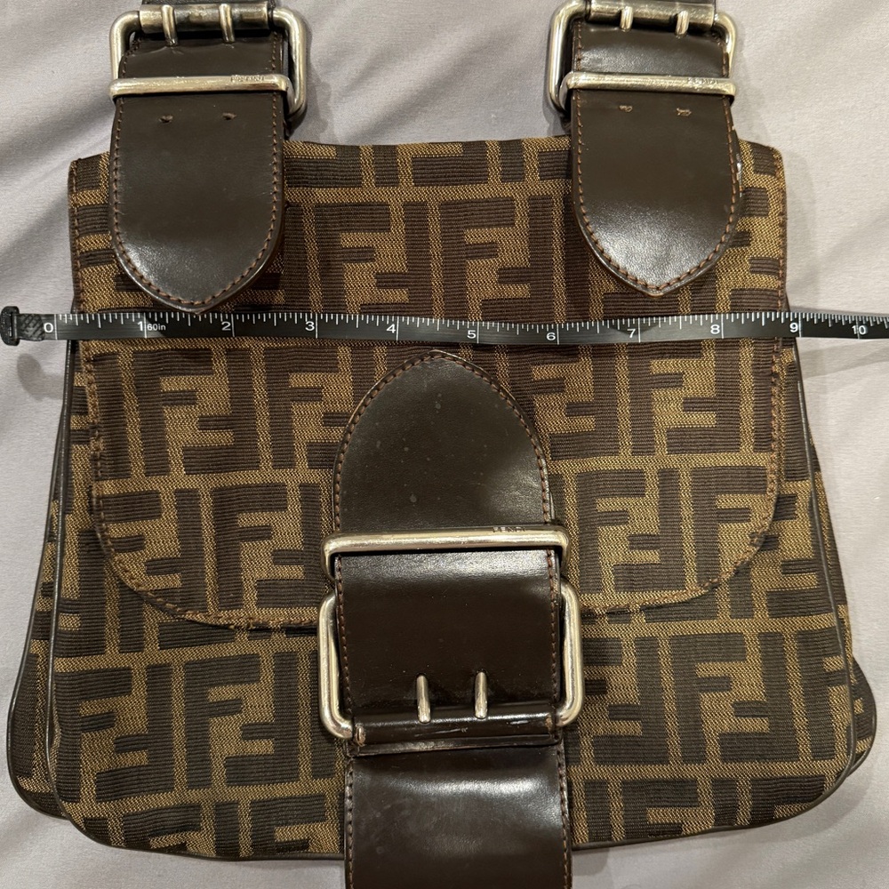 Fendi vintage Zucca Borsa Con Messenger Bag - Picture 11 of 13